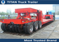 Custom built cargo Heavy Haul Trailers , wind power equipment transportation trailer supplier