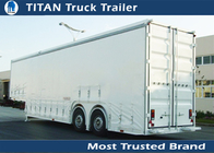 White , green , red Semi auto Transportation car trailer hauler Mechanical suspension