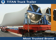 Durable Extendable Flatbed Trailer Blade Hauler Wind Power Transportation supplier