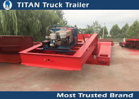 Customized Dimension Extendable Flatbed Trailer For Tower Transportation