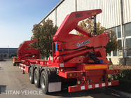 CIMC box loader trailer for 20ft 40ft container handling and transport supplier