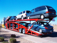 Customized TITAN vehicle car carrier trailer Steel 2 Axles , 3 Axles