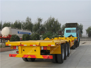 40' Goose Neck Container Trailer Chassis With 40 Tons Load Capacity supplier