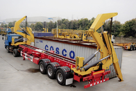 Tri Axle Container Side Lift  Side Loader Trailer For Djibouti Market