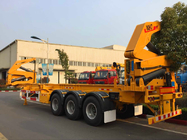 Tri Axle Container Side Lift  Side Loader Trailer For Djibouti Market supplier