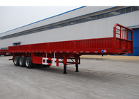 Flatbed Semi Trailer 500 mm- 800mm side wall height -TITAN VEHICLE supplier
