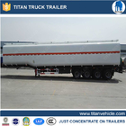 4 axles 90000 liters cooking oil tanker trailer for Africa