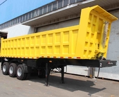 TITAN 3 Axle 35CBM ET U shape dump trailer / heavy duty utility trailer supplier