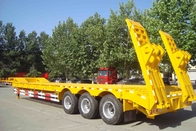 TITAN 80 T low bed trailer / lowbed trailer for heavy duty machine transportation