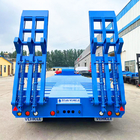 TITAN 4 Axle 80 Ton 100 Ton Low Loader Semi Low Bed Trailer Lowbed Truck Semi Trailer Lowboy Price for Sale supplier