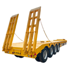 TITAN 3 4 Axle 60 80 T Low Bed Semi Trailer Lowbed Truck Trailer Extendable Low Loader Lowboy Trailer for Sale supplier