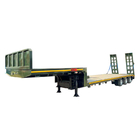 New 60 Ton - 120 Ton Lowbed Trailer Low Bed Semi Truck Trailer Tractor Drop Deck for Sale in Dominican supplier
