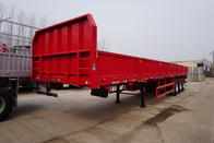 Flatbed Semi Trailer 500 mm- 800mm side wall height -TITAN VEHICLE supplier