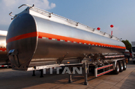 40 cbm aluminium alloy fuel tankers trailer aluminium fuel tanks supplier