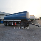 Fuel dolly drawbar tanker trailers TITAN fuel tank trailer for sale high quality fuel tank trailer for sale
