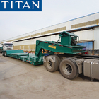 TITAN 3 axles detachable gooseneck lowboy trailer RGN lowbed trailer for sale supplier