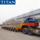 TITAN Combinable road going transport mechanical Steer hydraulic platform trailers