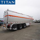 TITAN 40000-45000L diesel fuel storage tanker trailer manufacturers supplier