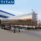 TITAN aluminum monoblock fuel oil tanker semi trailer for sale supplier