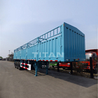 TITAN 3 axles 40-60 ton sugar cane Stake fence Semi trailer price supplier