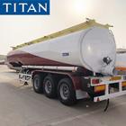 TITAN tri-axle 45000 liters oil transport fuel tanker trailers supplier