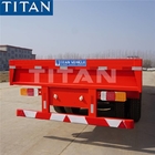 3 Axle 40ft Commercial Shipping Container Flatbed Semi Trailer supplier