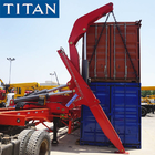 37 Tons 40 Foot Container Side Loader Trailer for Sale in Africa supplier