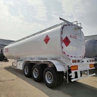 Carbon Steel 3 Axle 40cbm Diesel Fuel Tanker Trailer supplier