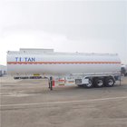 Steel 45000 Liter Monoblock Petroleum Petrol Fuel Tanker Trailer supplier