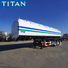Tri-axle Multi Compartment Monoblock Petrol Fuel Tank Trailer supplier