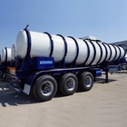 3 Axle 20cbm 98% Sulfuric Acid Tanker Semi Trailer for Nigeria supplier