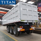 3 Axle 80 Tons Heavy Duty Tipper Dump Truck Trailers for Sale supplier