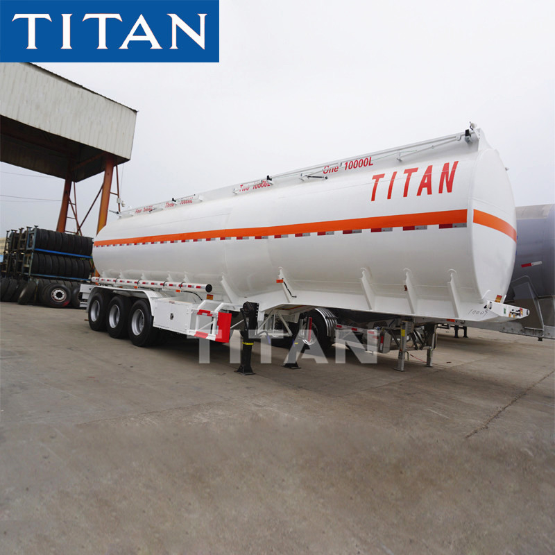 TITAN 40000-45000L diesel fuel storage tanker trailer manufacturers supplier