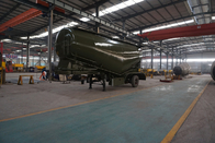 Titan 3 axle 40 tons to 80 tons cementing trailer with Air compressor , silo and private Bicom unloading cargo in 30 min supplier