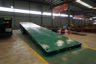 60 Ton Flat Bed Tandem tri-Axle container flatbed trailer  | Titan Vehicle supplier