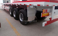 What is the price on your TITAN 3 axle 40T/60T shipping container transport flatbed semi trailer？ supplier