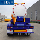 TITAN Hydrochloric Acid Chemical Tanker V Shape Transport Trailer For Sale supplier