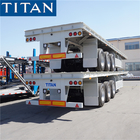 China 20/40 foot container carrier flatbed trailer manufacturer supplier