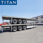 China 20/40 foot container carrier flatbed trailer manufacturer supplier